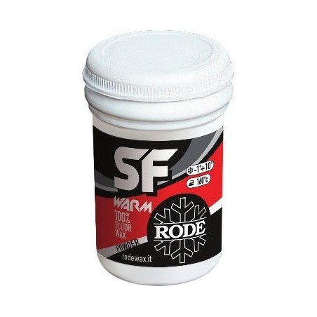Fluorpulver Rode Super Fluor Warm -1°...+10°C (30°...50°F), 30 g